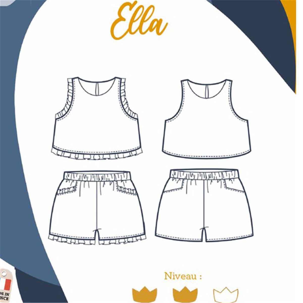 Patron l'Enfant Roi - Ella -  - 4 ans à 14 ans 