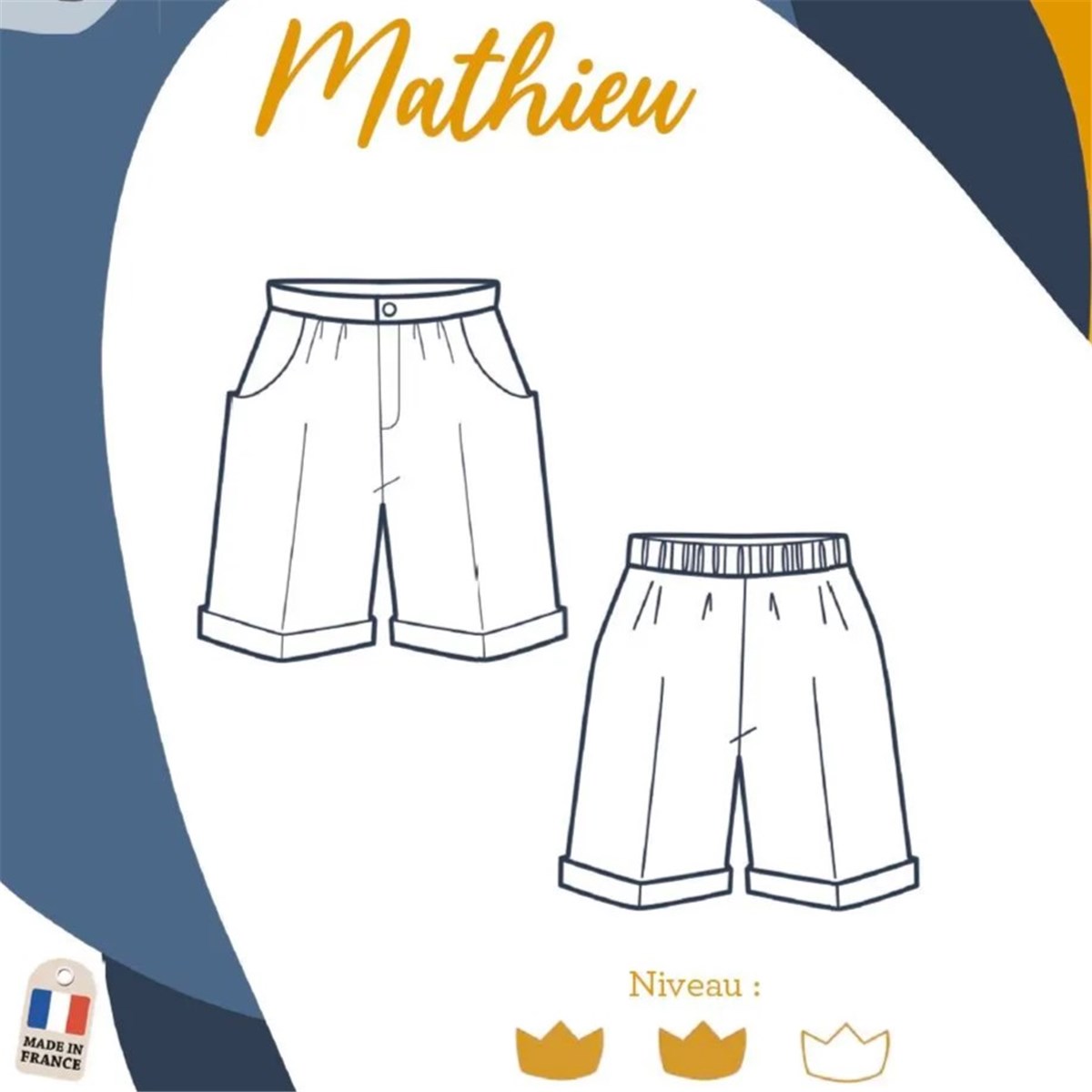 Patron l'Enfant Roi - Mathieu - - 2 à 12 ans