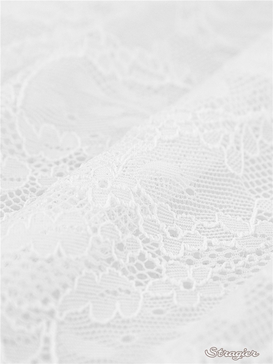 Dentelle extensible - Elisabeth - Ivoire clair Stragier