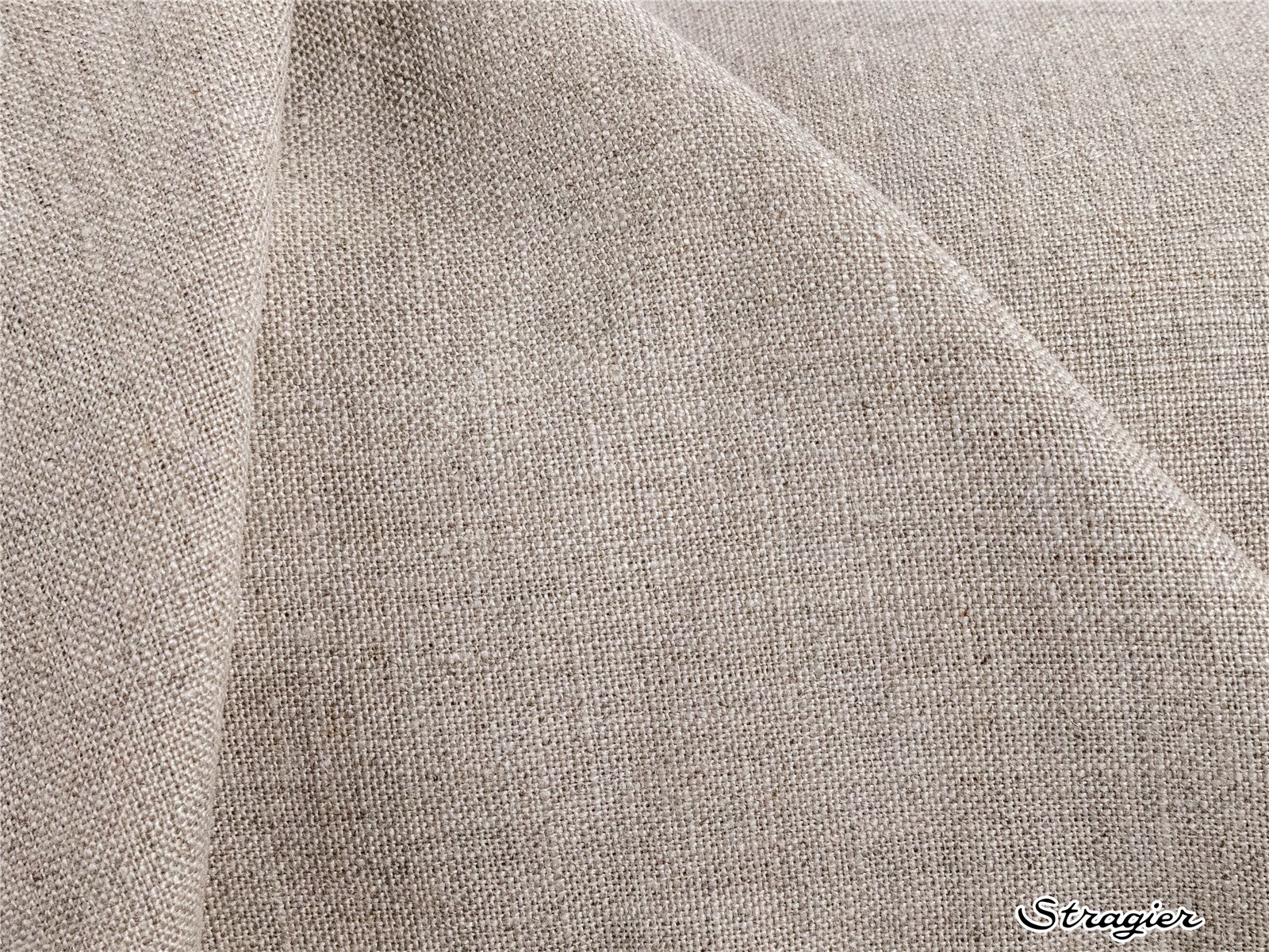 Toile pur Lin - uni - Naturel