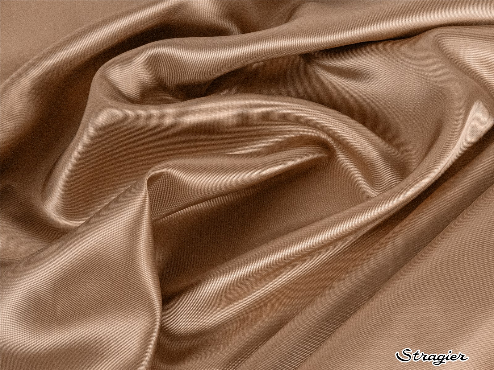 Doublure Twill - Atlin - uni - Camel 
