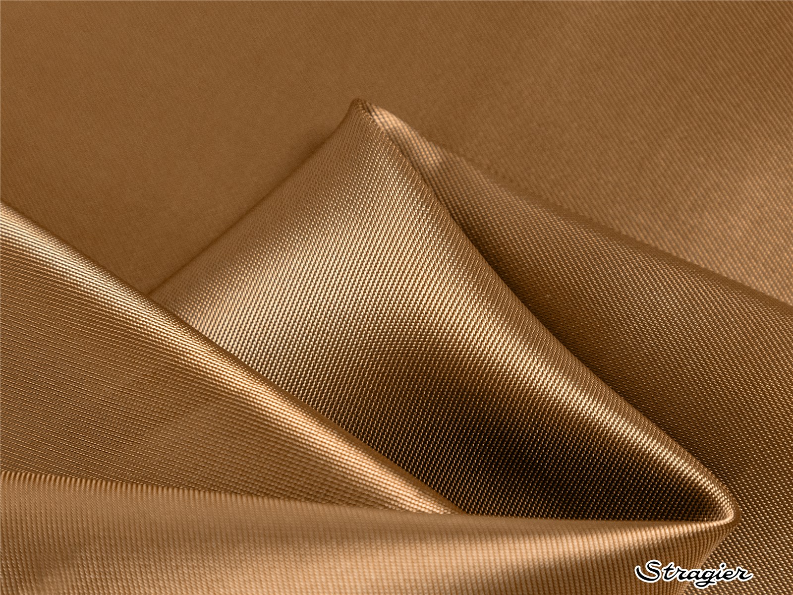Doublure Twill - Atlin - uni - Camel doré