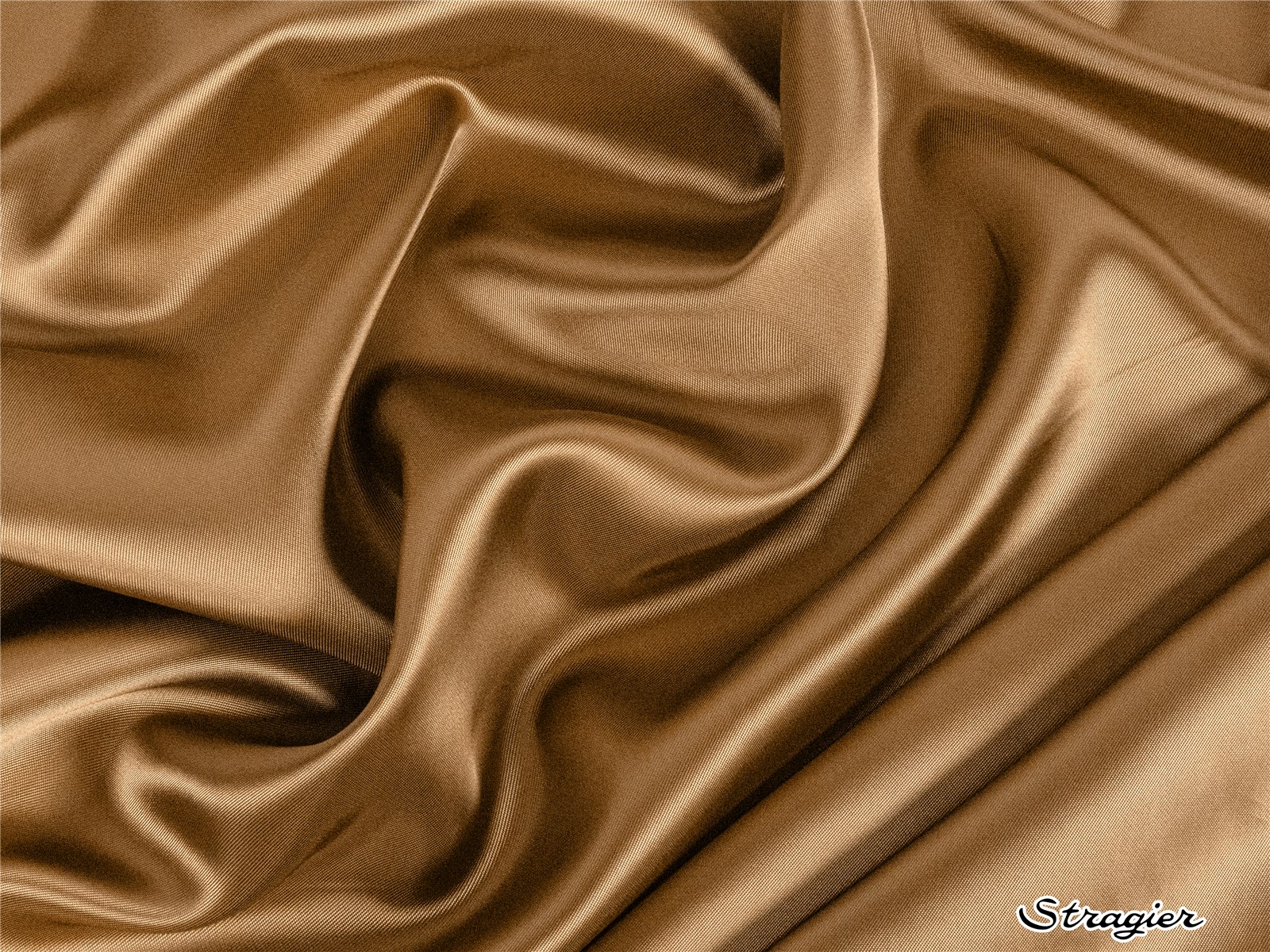 Doublure Twill - Atlin - uni - Camel doré 
