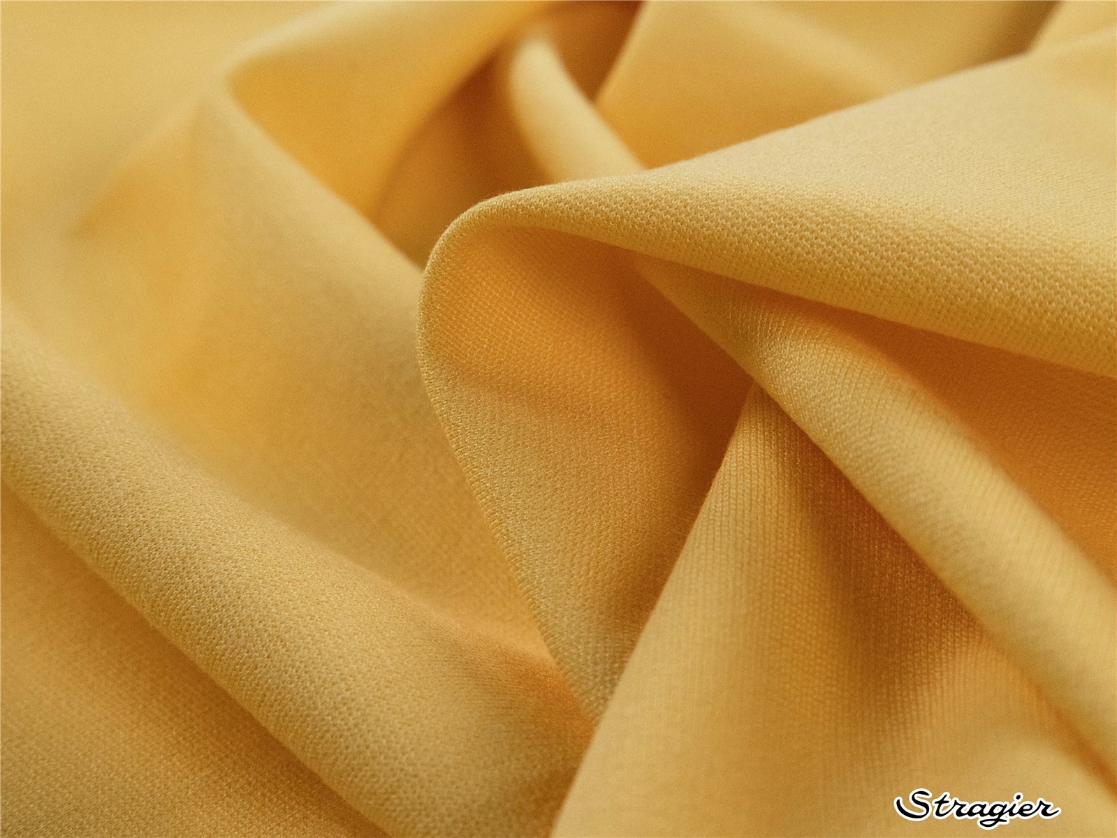 Maille Milano Stretch 320g - uni - Jaune Poussin