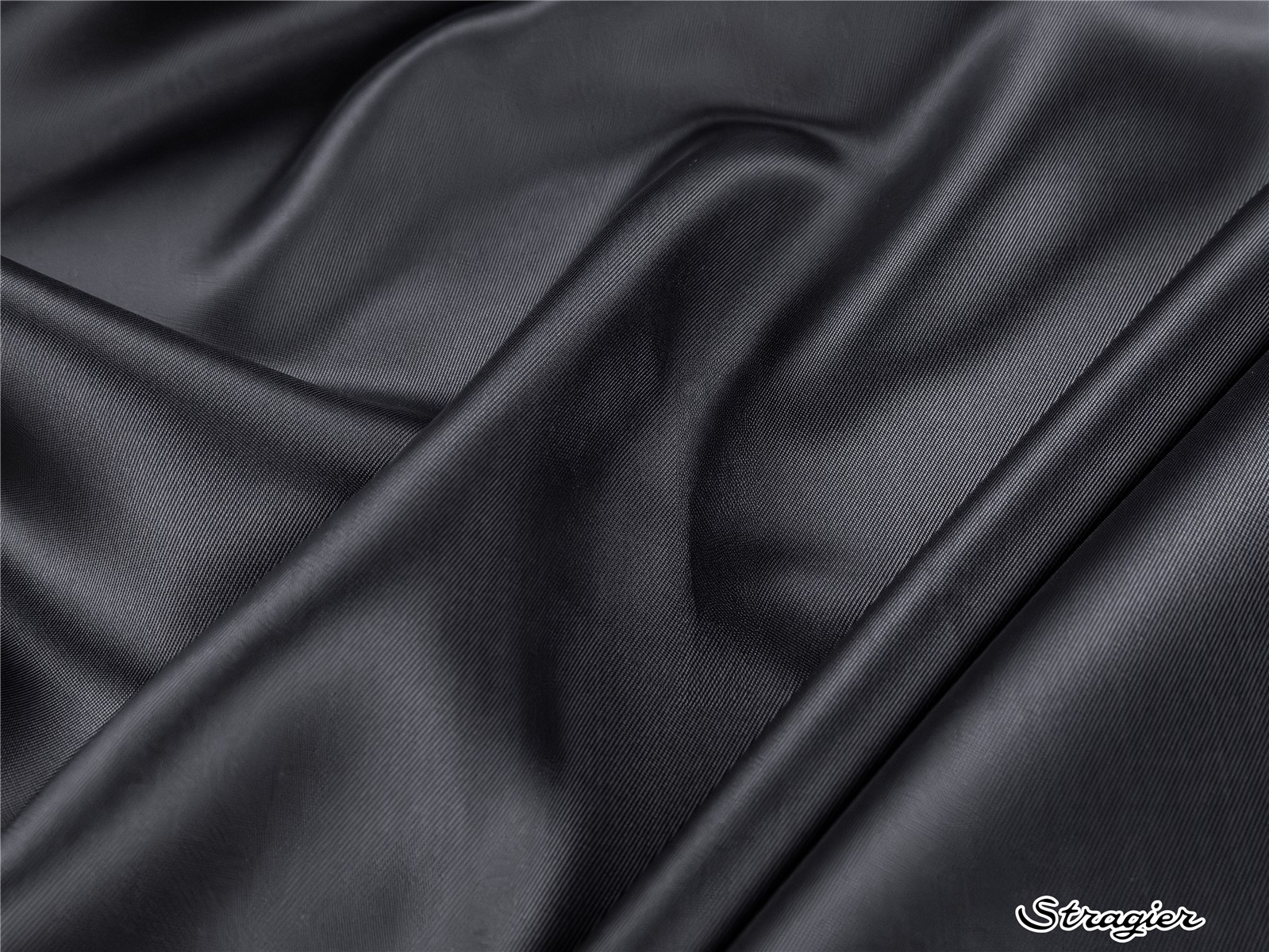 Doublure Twill - Atlin - uni - Gris Acier 