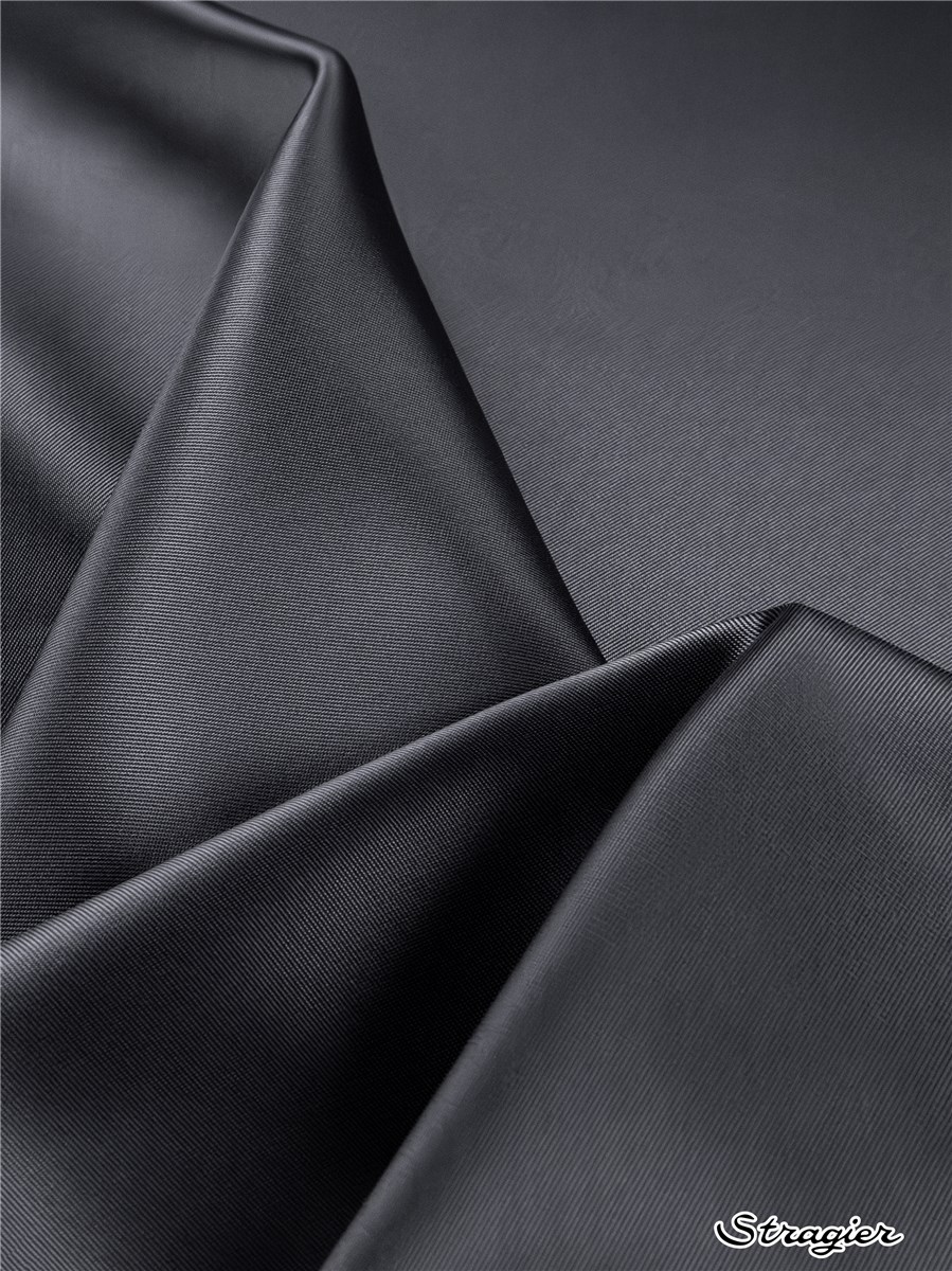 Doublure Twill - Atlin - uni - Gris Acier 