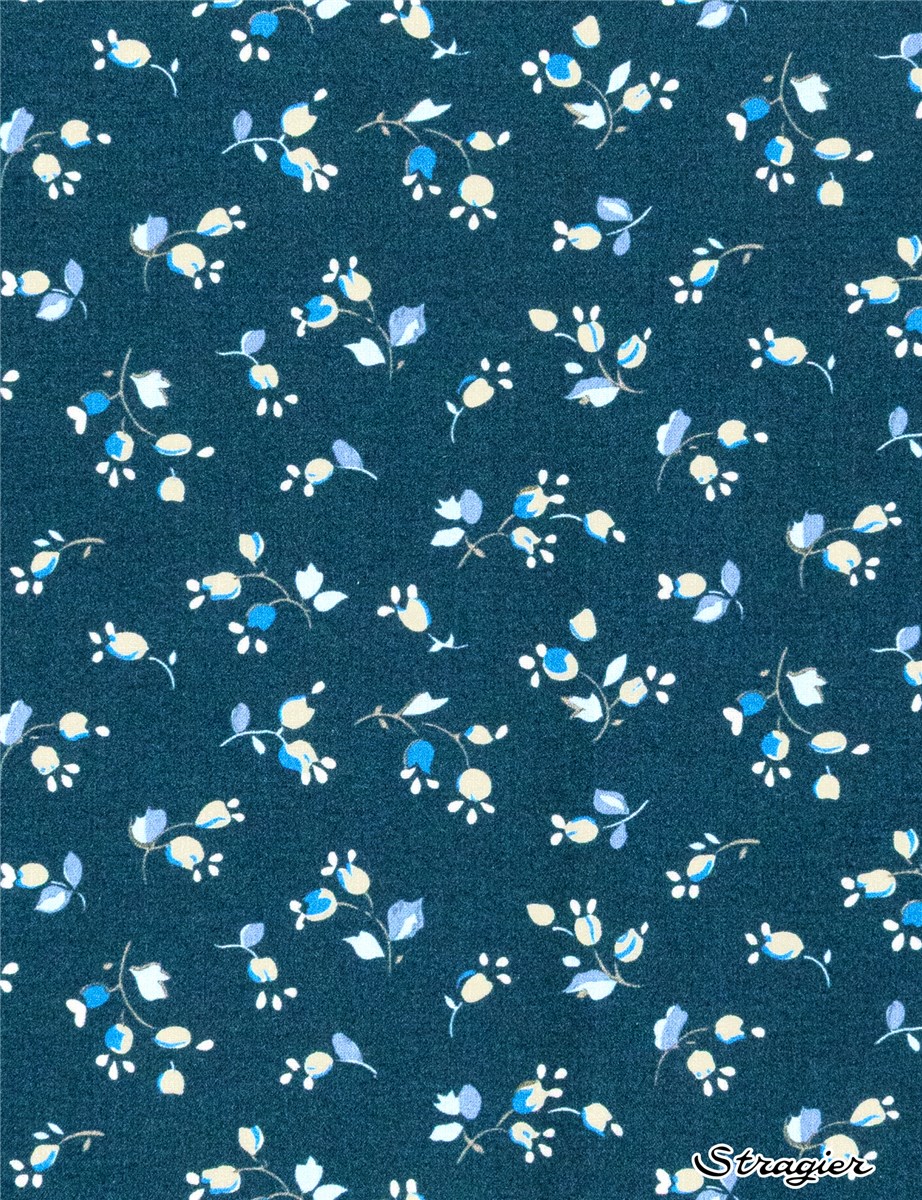 Liberty Tana Lawn - Valeria Mia - Marine-Indigo 