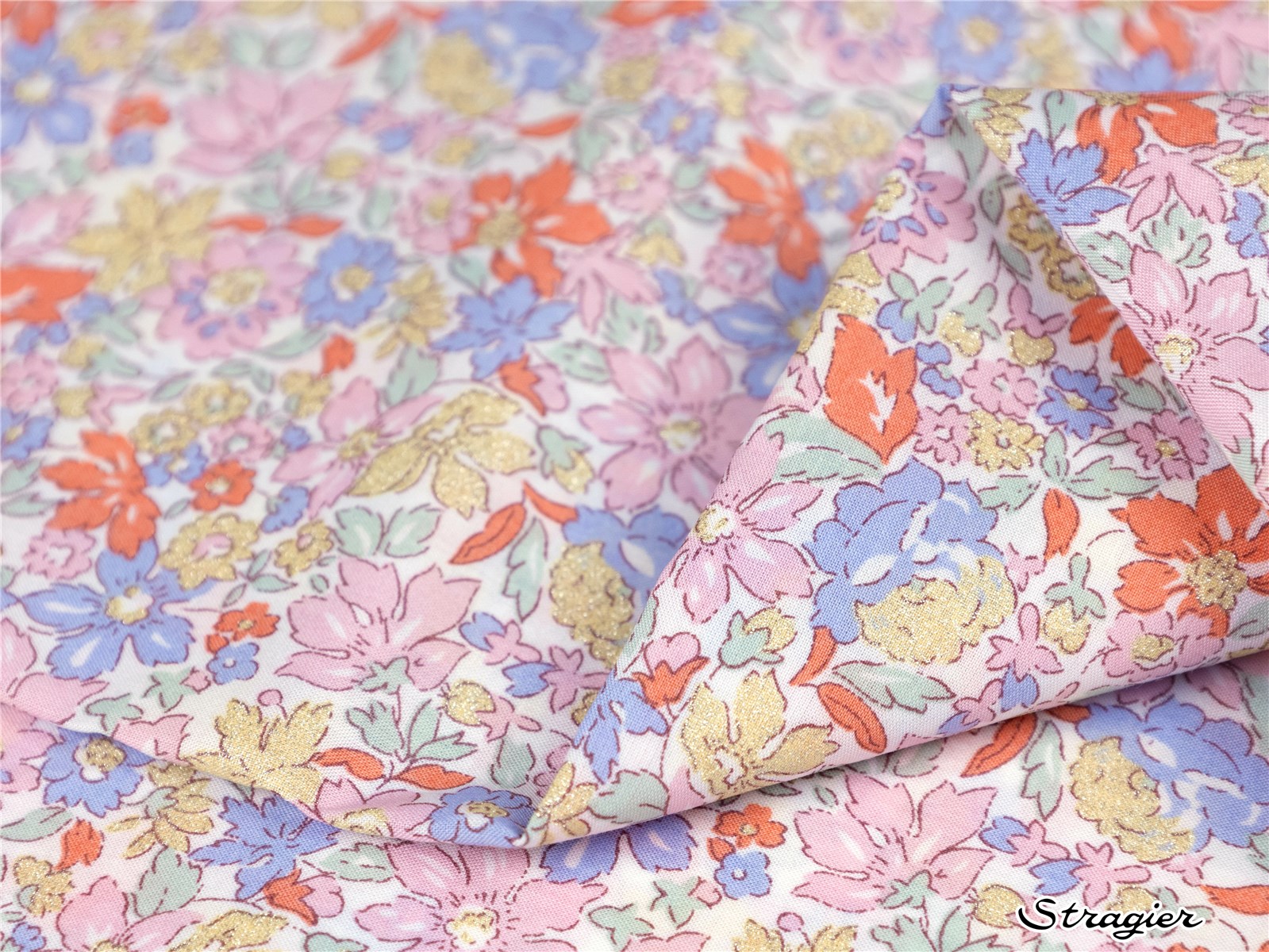 Liberty Tana Lawn - Julia Belle - Fragrance-Or clair
