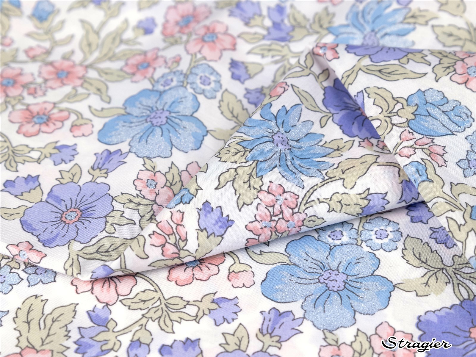 Liberty Tana Lawn - Larissa Rose - Lavande et Nuage irisé