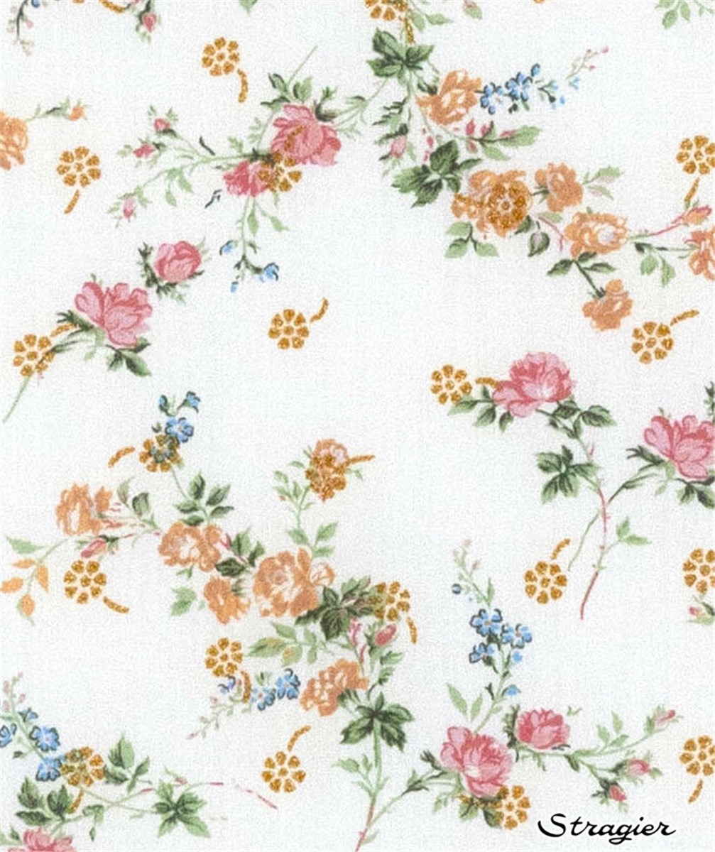 Liberty Tana Lawn - Elizabeth - Roseraie-Or 