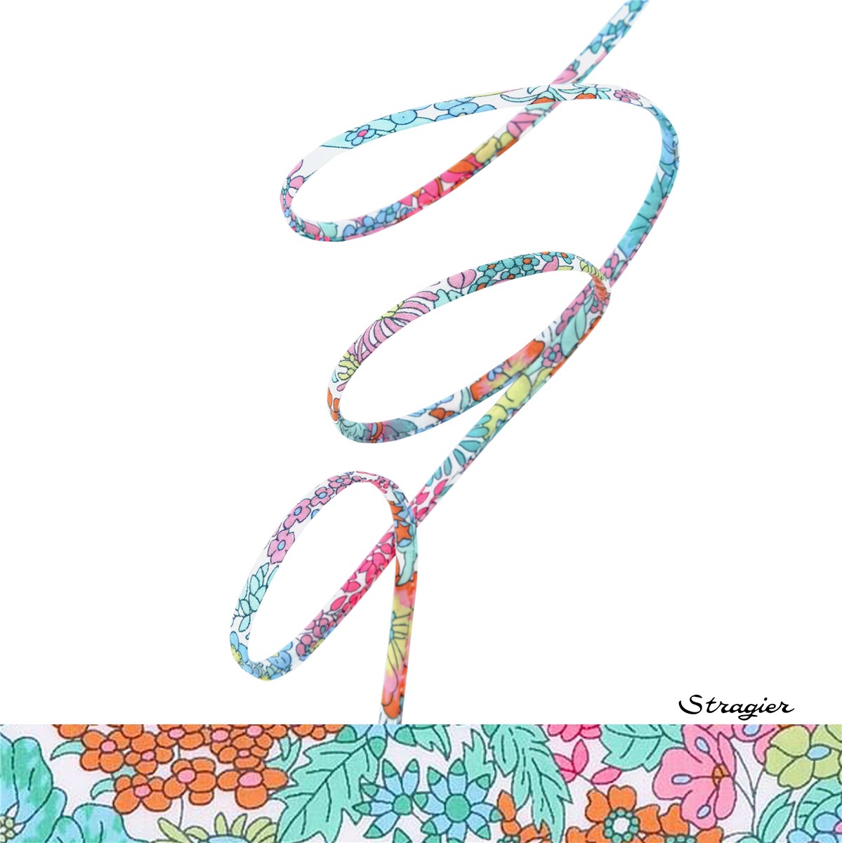 Cordon Liberty - 3037 Margaret Annie - Vahiné Fluo - 4 mm