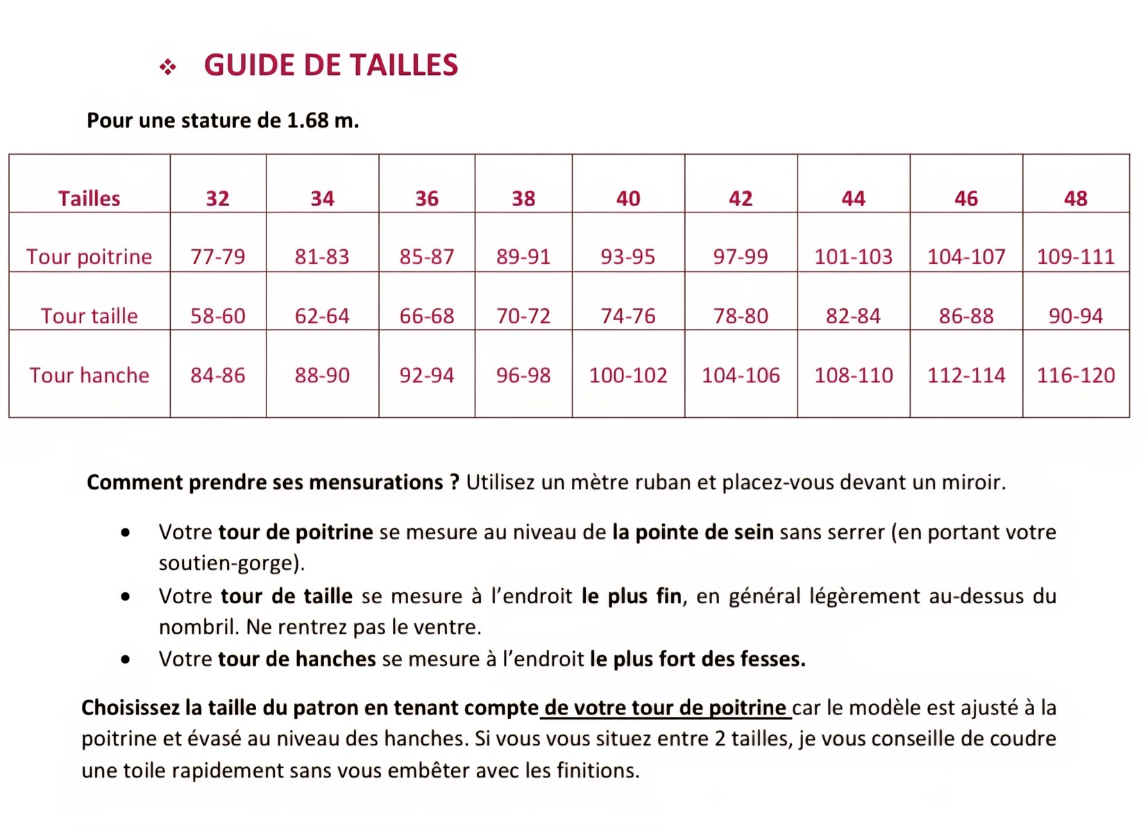 Patron Mon Idylle - Blouse - Robe Liv -  - EU 32-48 