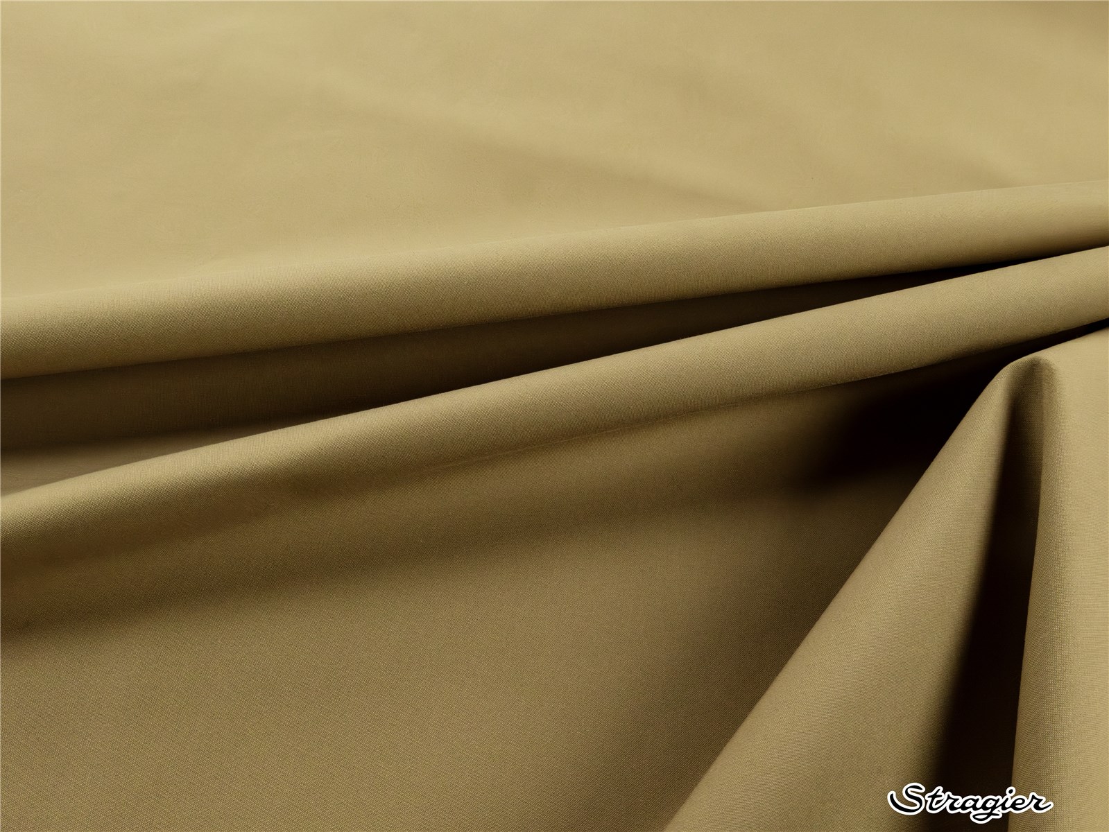 Coton "Rainproof" - Uni - Trench - Beige-Bronze 