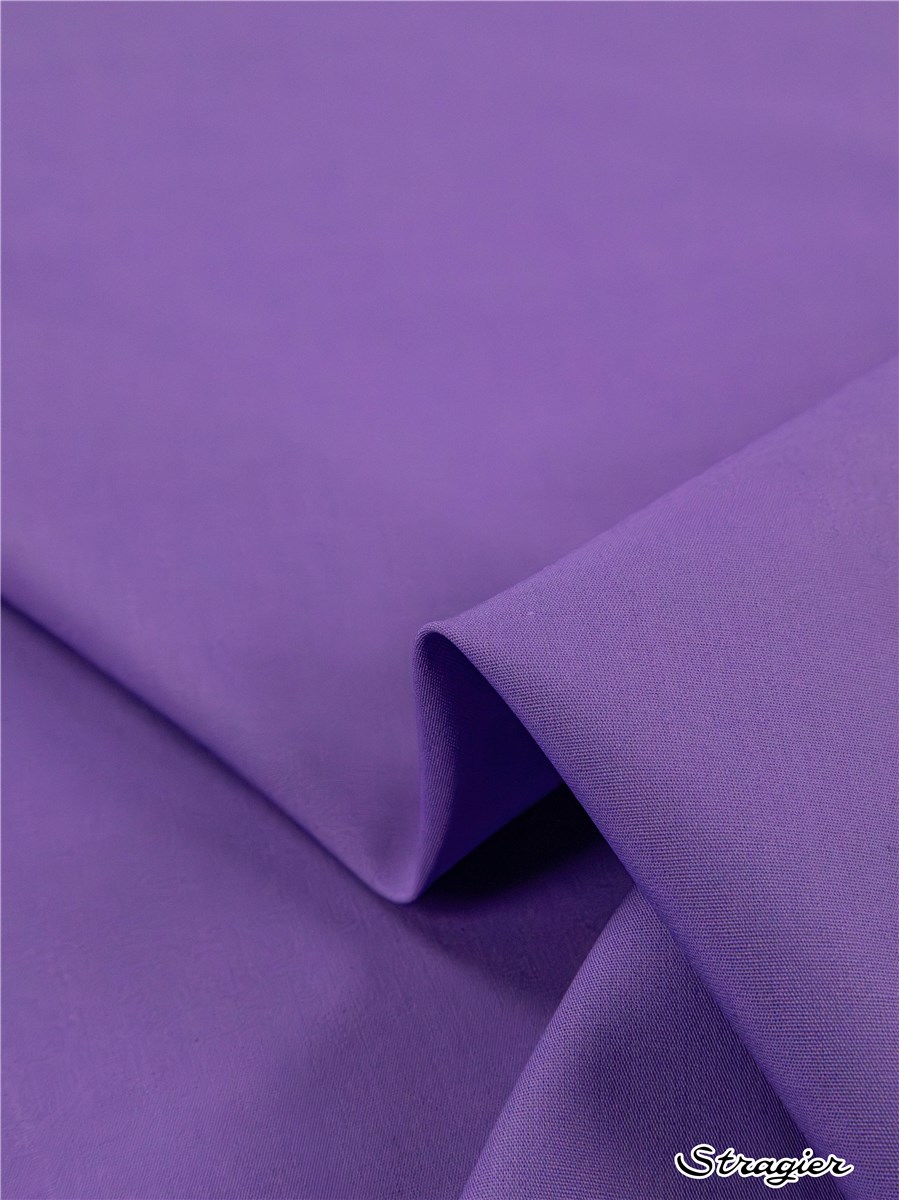 Popeline 59 fils/cm - Uni - Lavande 