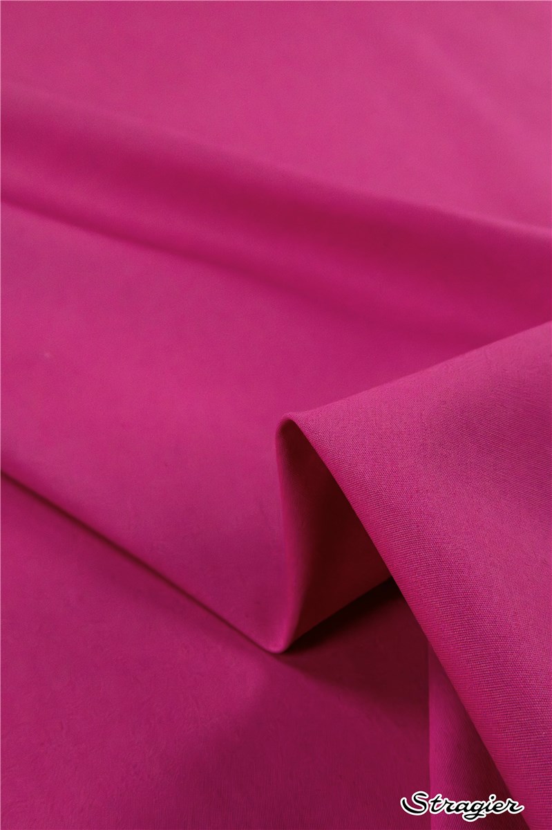 Popeline 59 fils/cm - Uni - Fuchsia 
