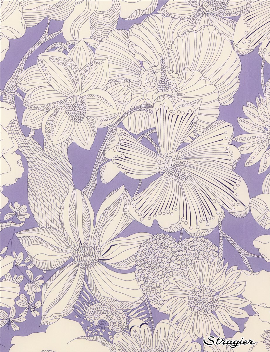 Liberty Tana Lawn - Pani Gabriela - Bleu Azur 