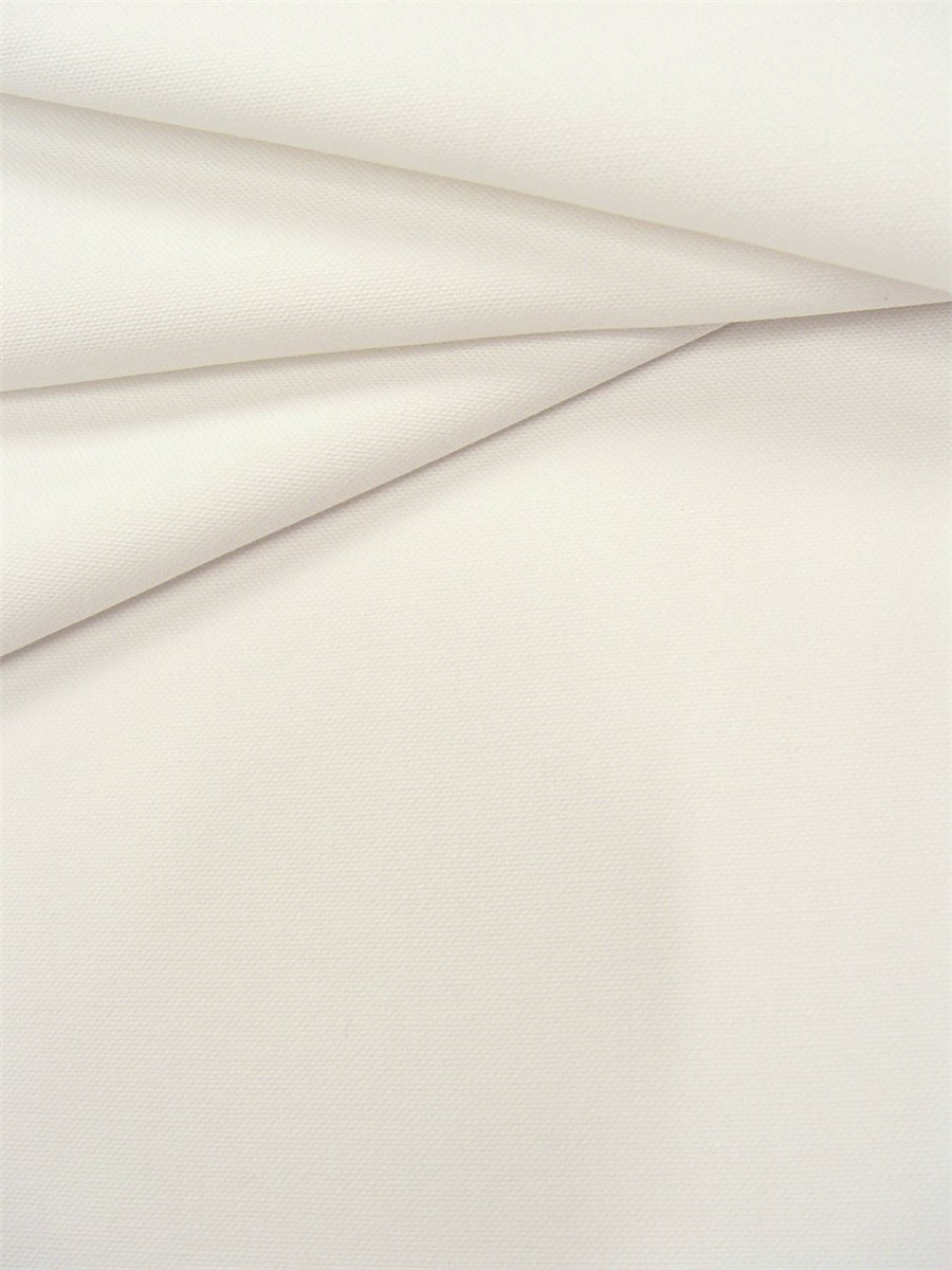 Coton Panama - Uni - Blanc