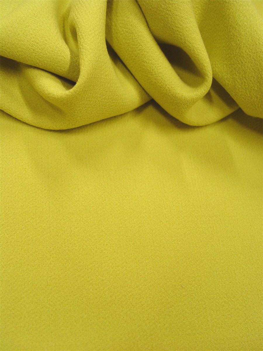 Double Wool Crepe - Plain - Anis