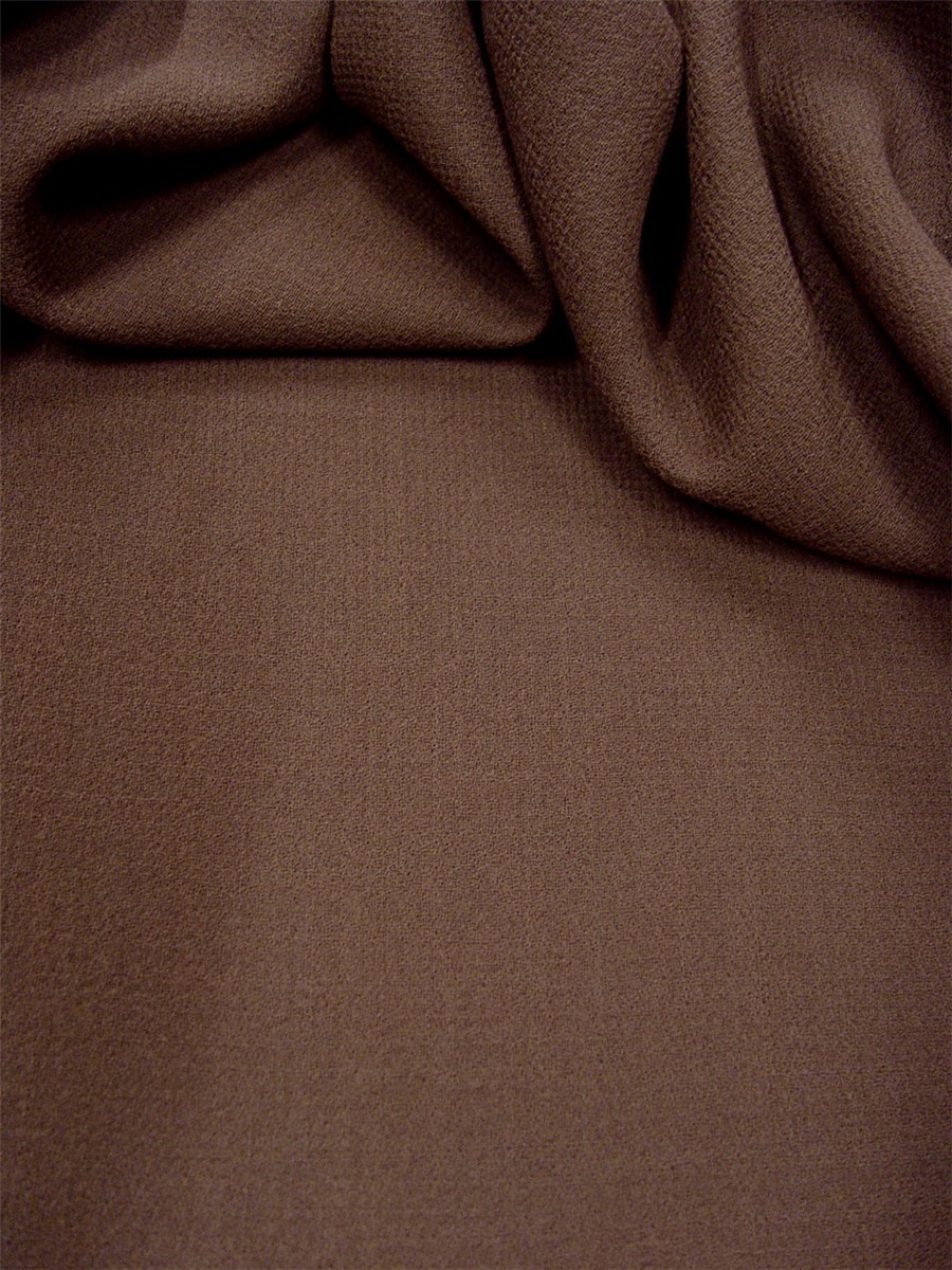 Double Wool Crepe - Plain - Esquisto