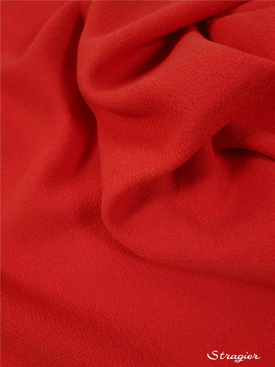 Double Wool Crepe - Plain - Valentin