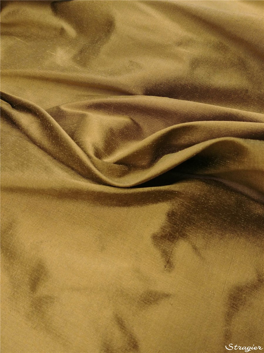 Soie Doupion - 137cm - Uni - Golden