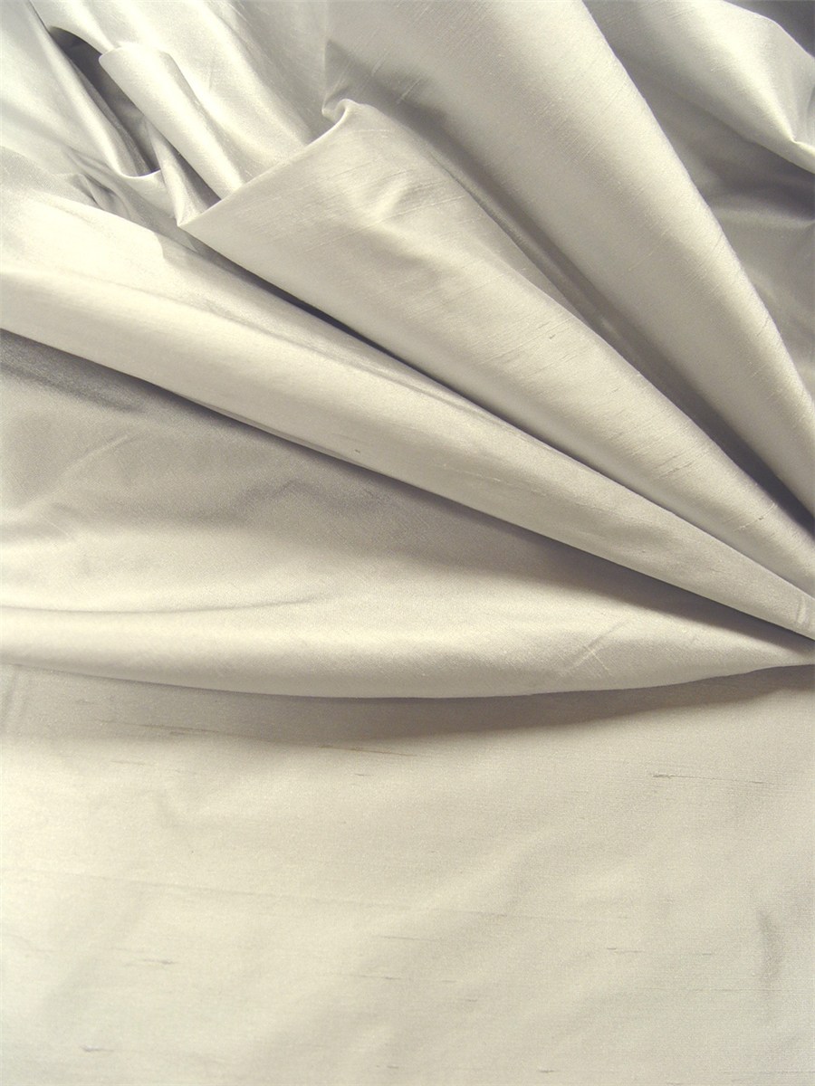 Soie Doupion - 137cm - Uni - Ice