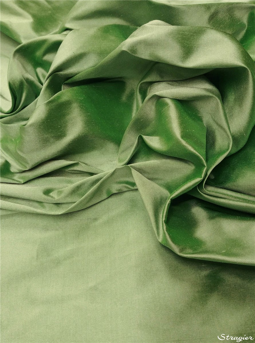 Soie Doupion - 137cm - Uni - Jade