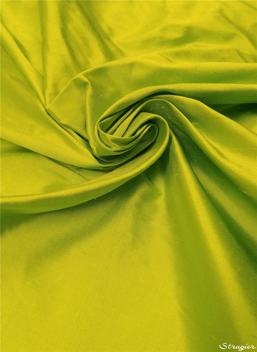 Soie Doupion - 137cm - Uni - Lime