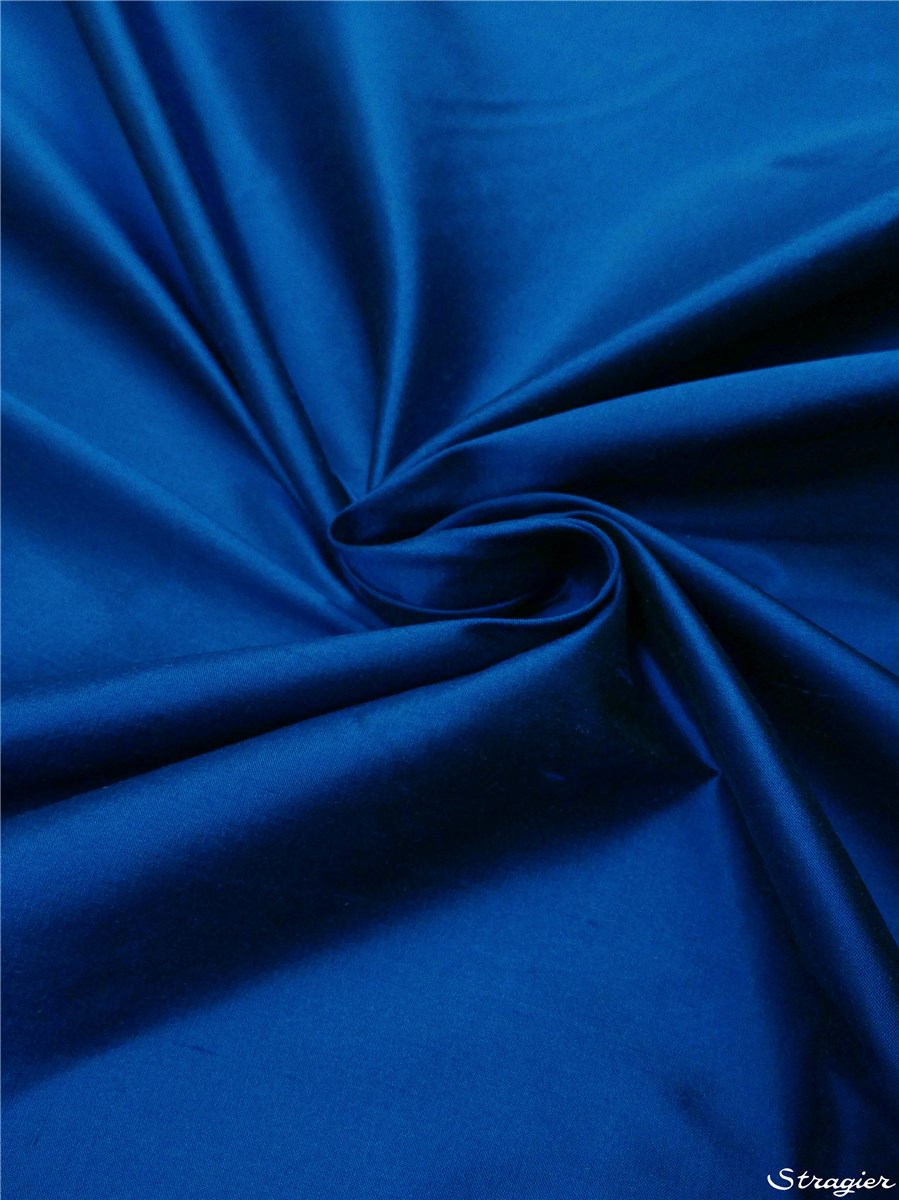 Soie Doupion - 137cm - Uni - Pacific