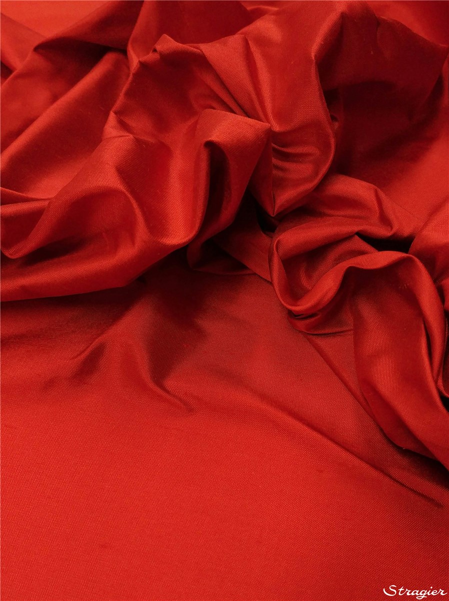 Soie Doupion - 137cm - Uni - Ruby