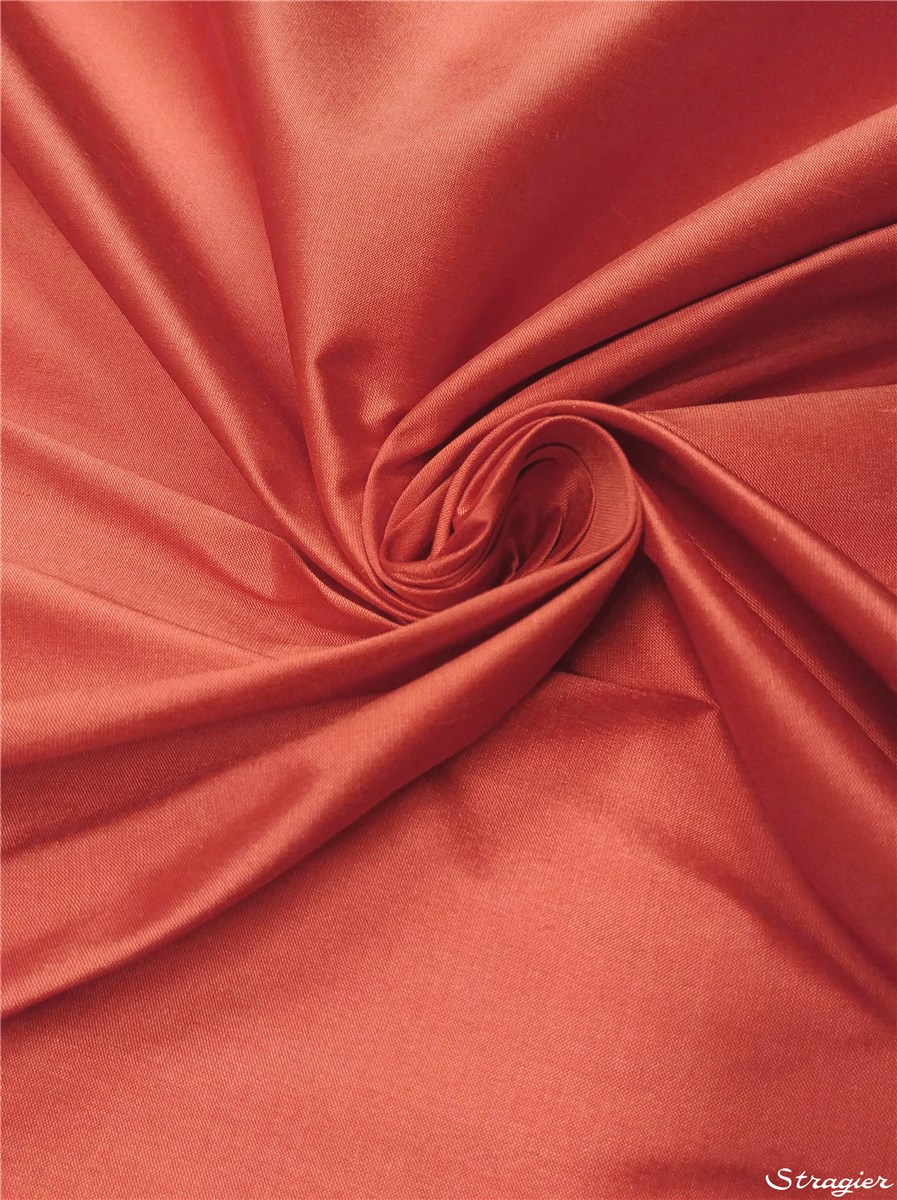 Soie Doupion - 137cm - Uni - Sorbet