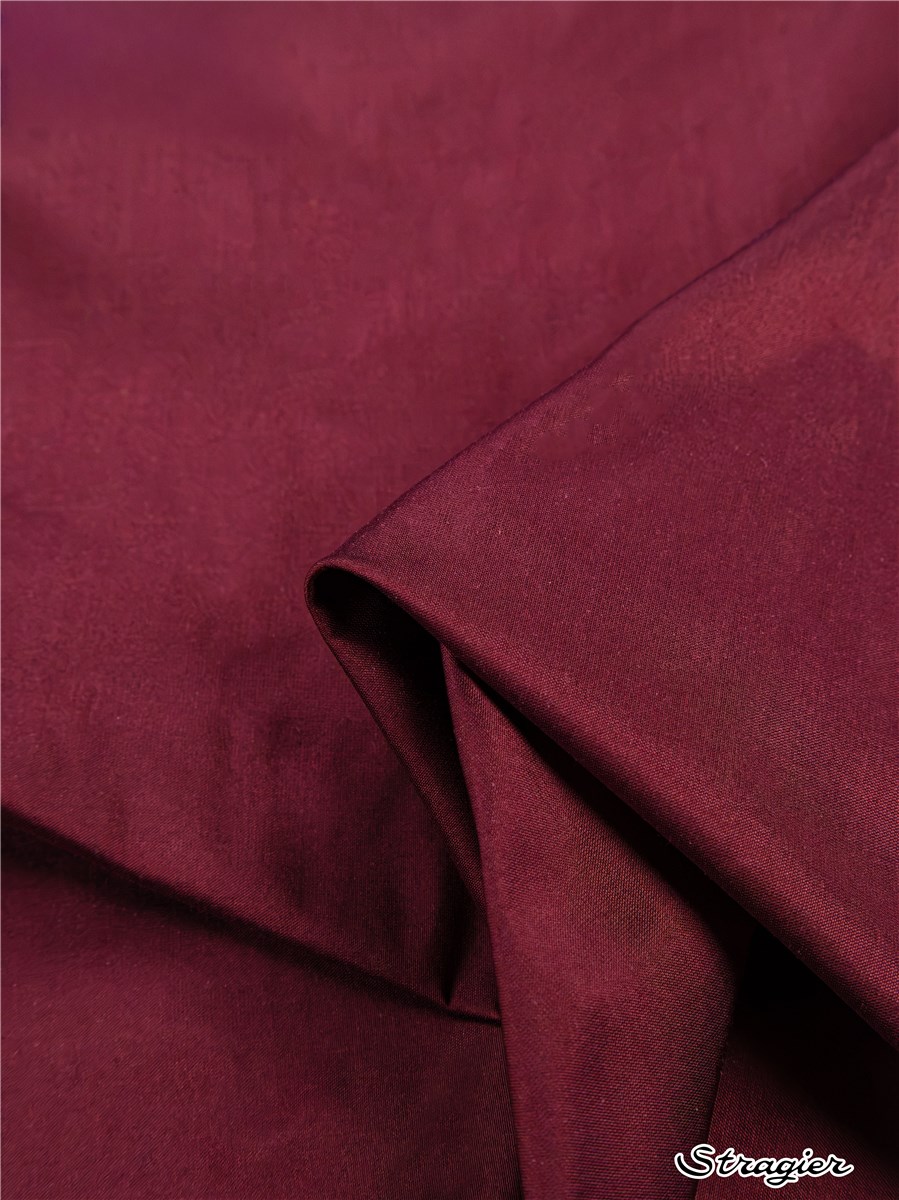 Soie Doupion - 137cm - Uni - Wine