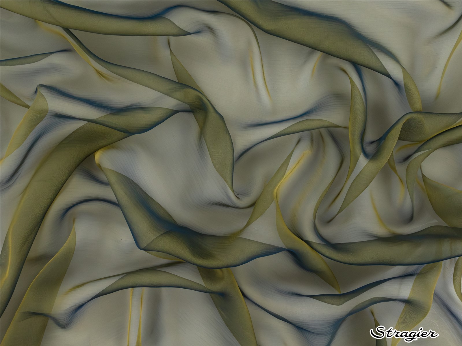 Mousseline de soie changeante - Uni - Kerry