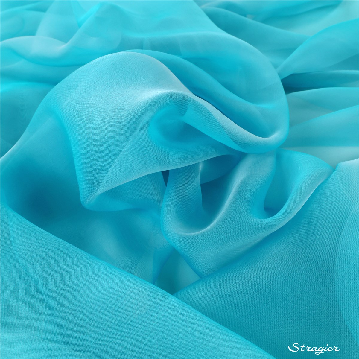 Silk Chiffon - changeant - Plain - Scuba