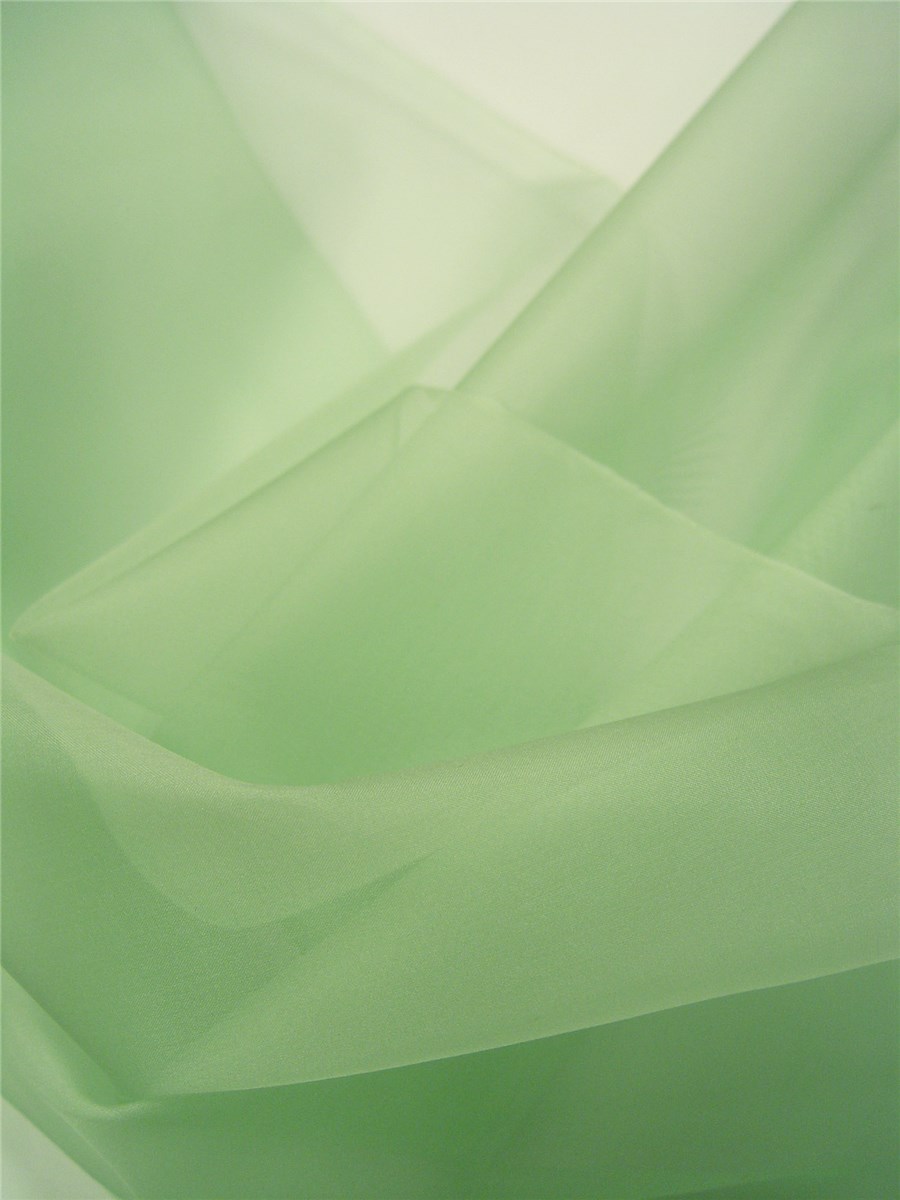 Silk Organza - Plain - Peppermint
