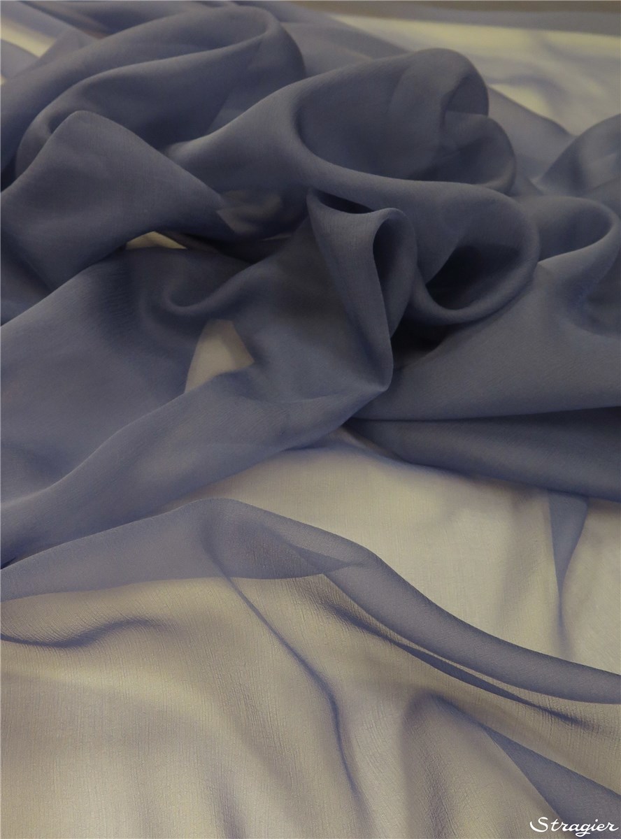 Mousseline de Soie - Uni - Insignia