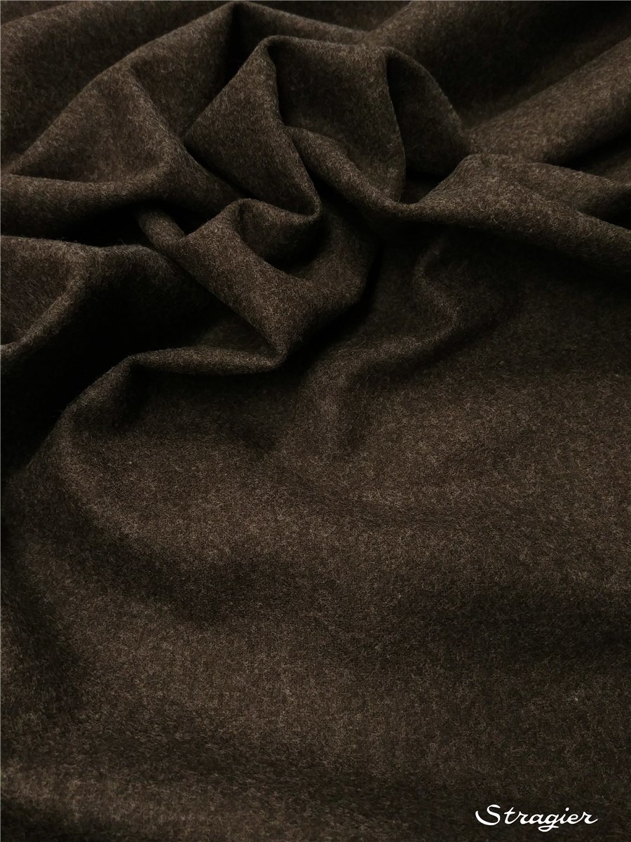 Laine Foulée Merinos - uni - Brun Vison