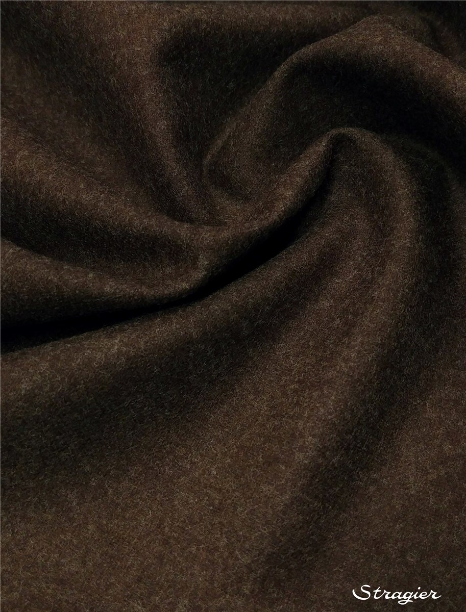 Laine Foulée Merinos - Uni - Brun Taupé
