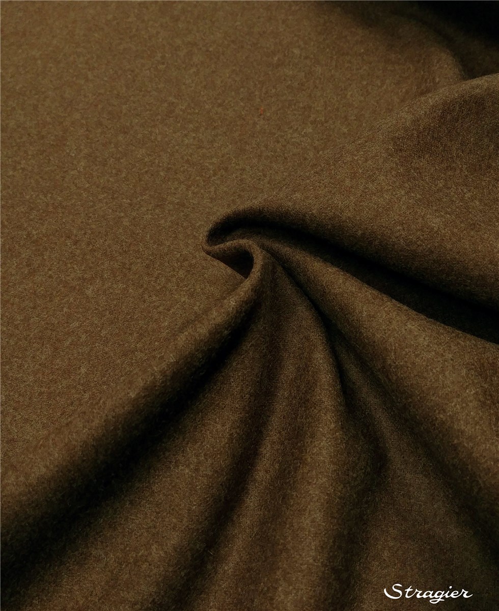 Fulled Merino Wool - Plain - Terre