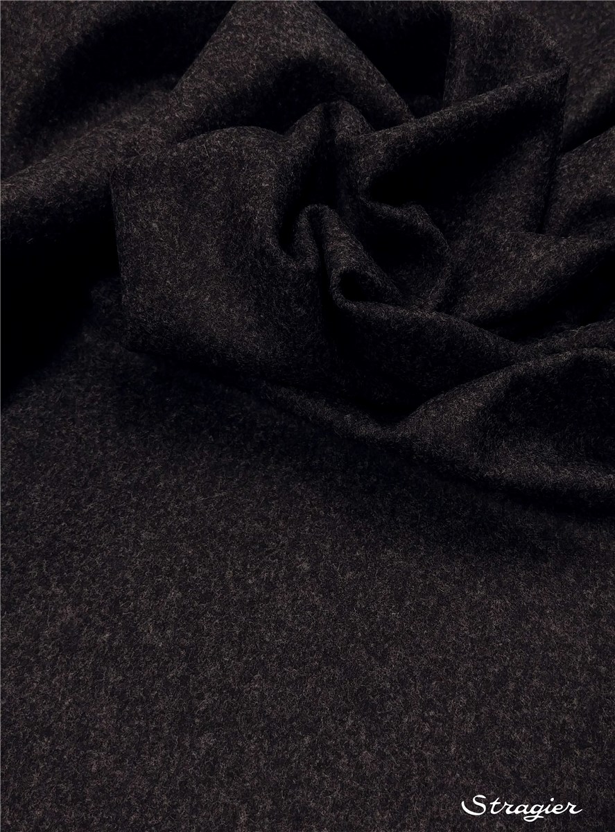 Laine Foulée Merinos - uni - Anthracite 