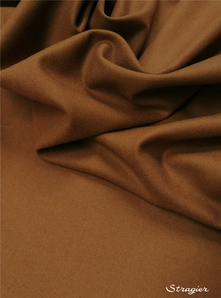 Laine Foulée Merinos - Uni - Camel Noisette 