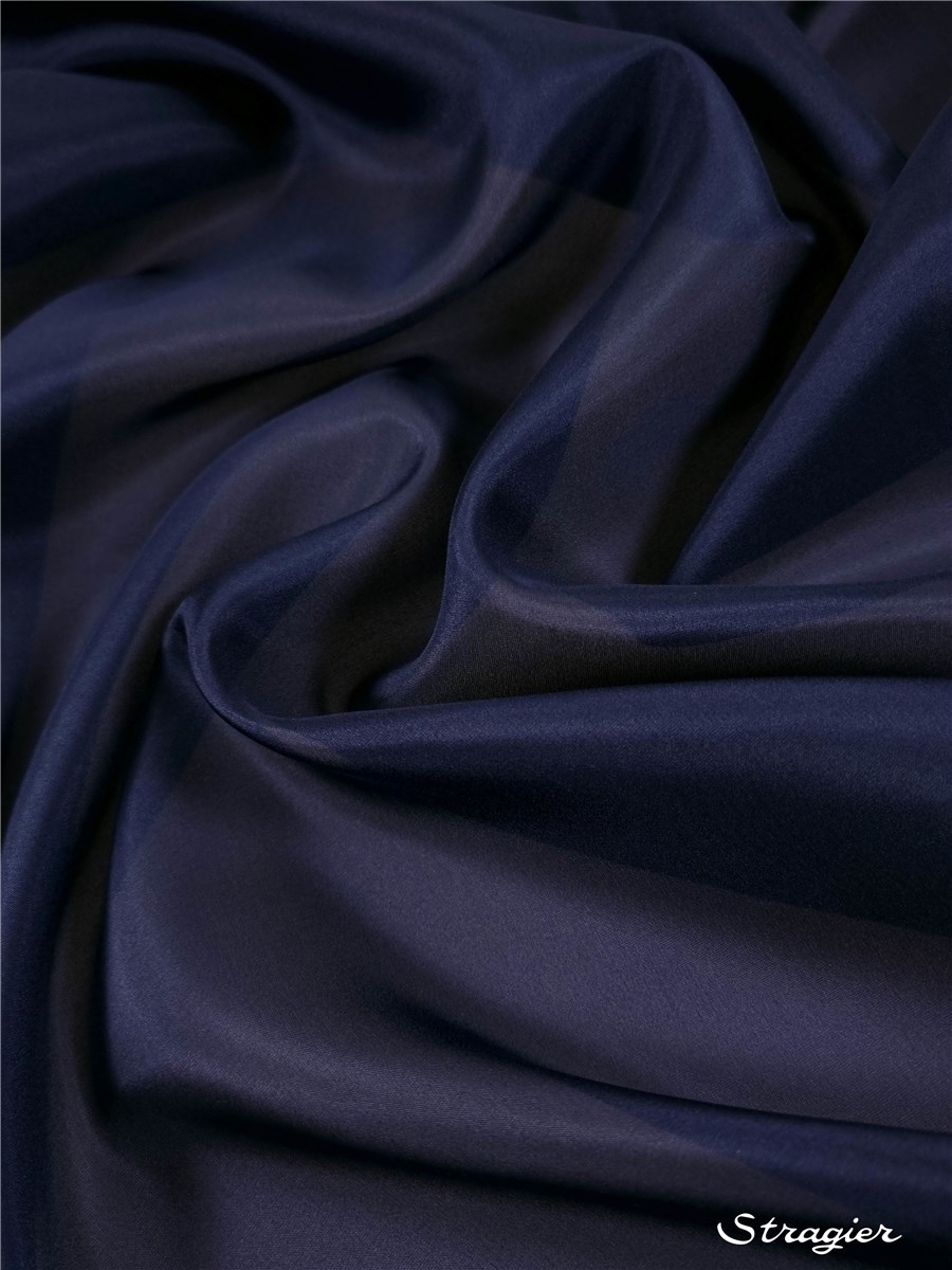 Habotai - Plain - Indigo
