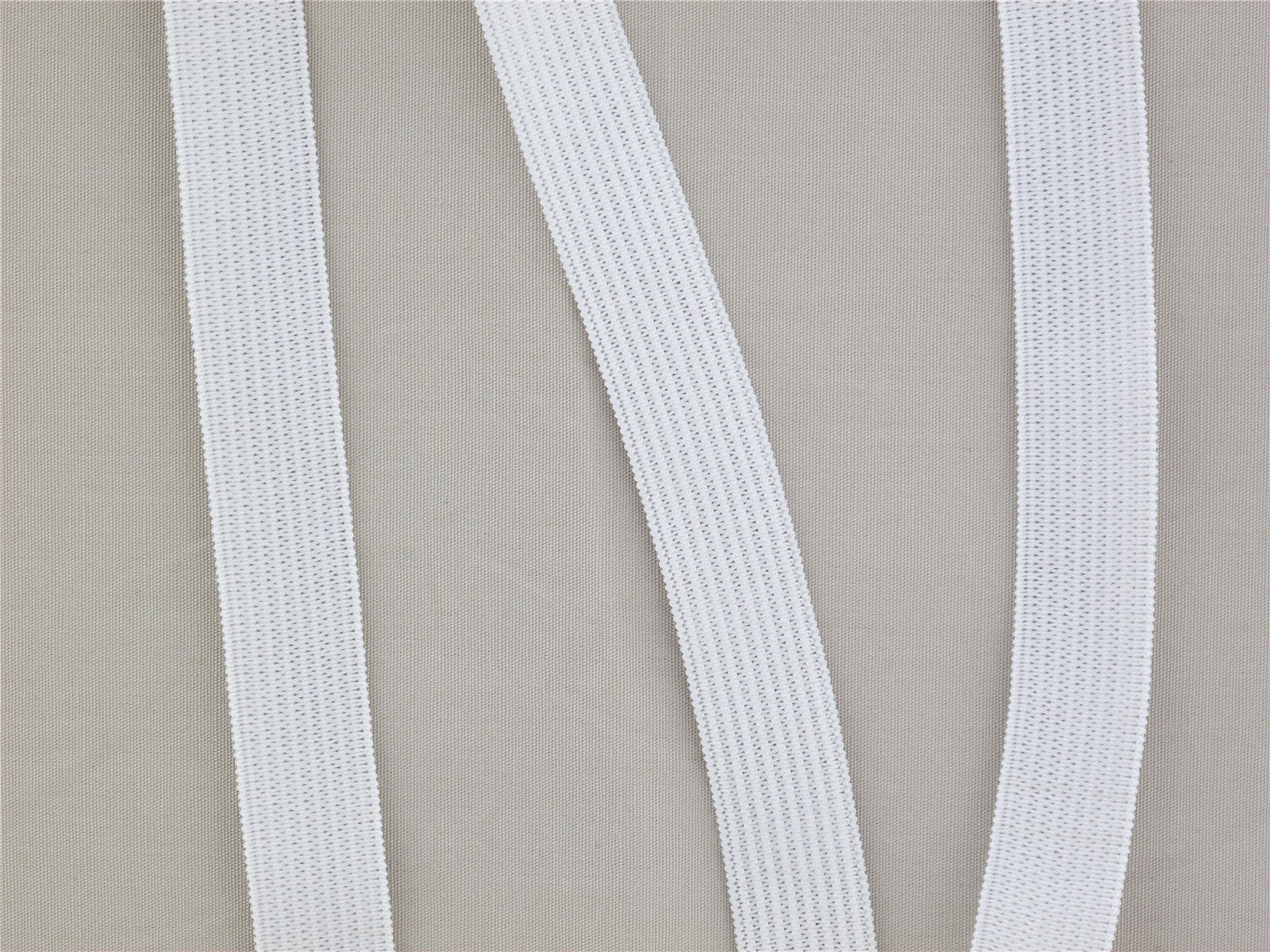 Knitted Elastic - Plain - Blanc écru - 15 mm