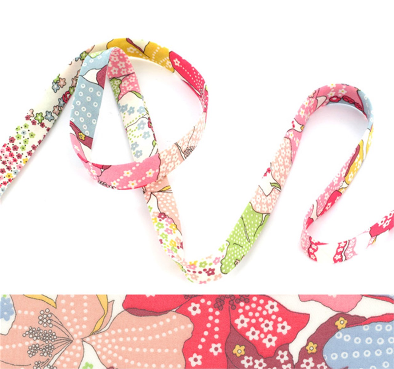 Liberty Bias Binding - Flora - C - 10 mm
